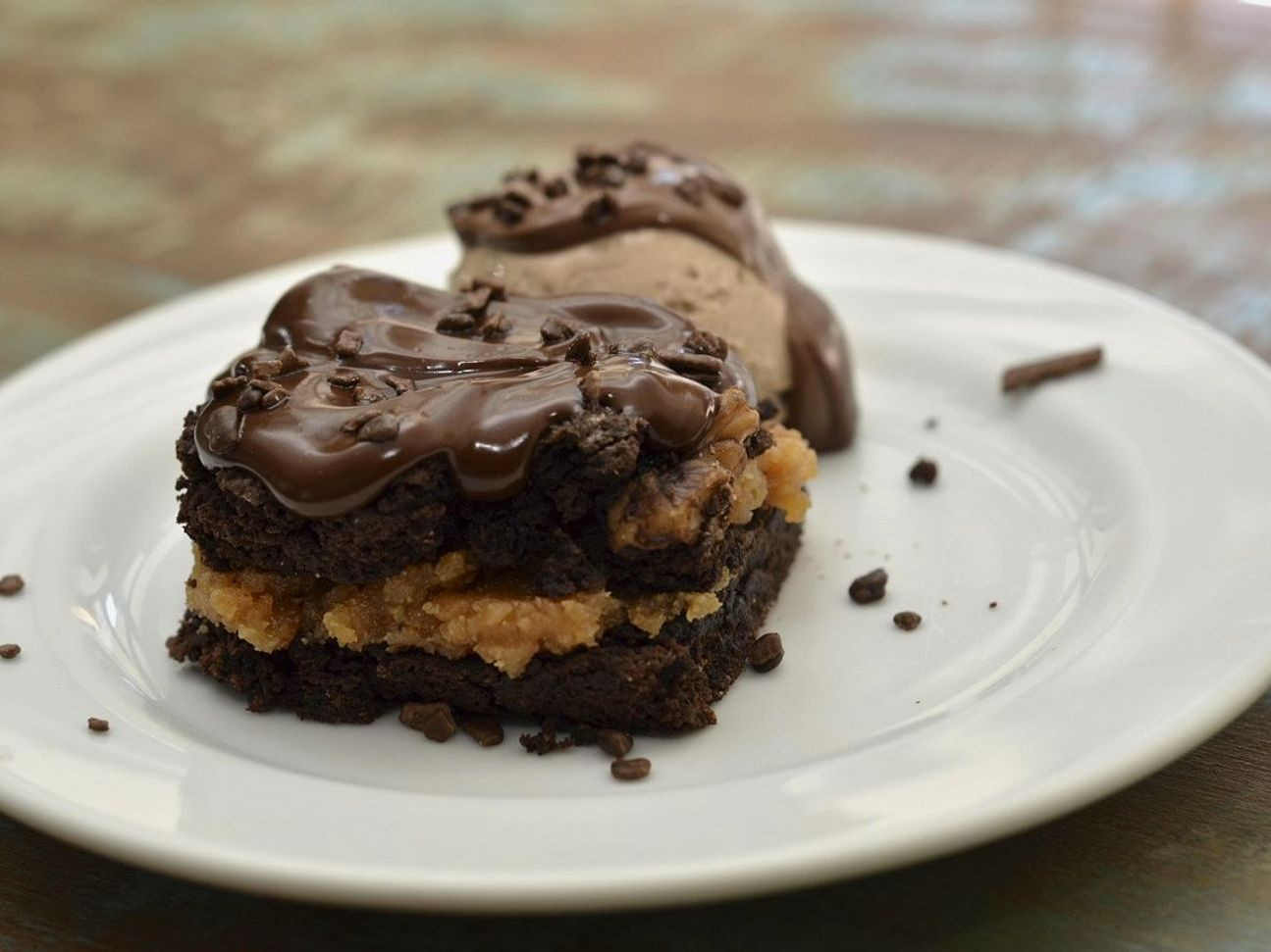 Confites crujientes de chocolate