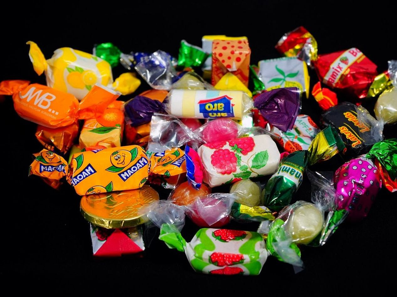 Dulces sin azúcar refinado